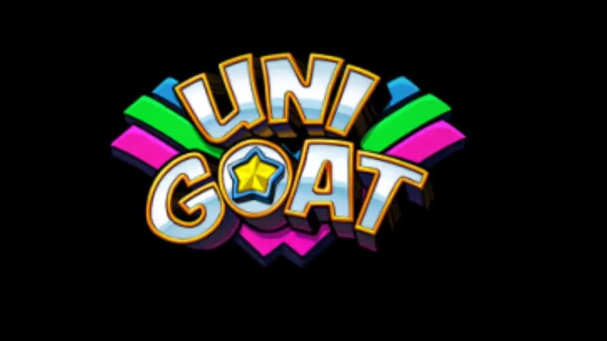 Tampilan visual slot Unigoat dengan tema fantasi dan kambing ajaib