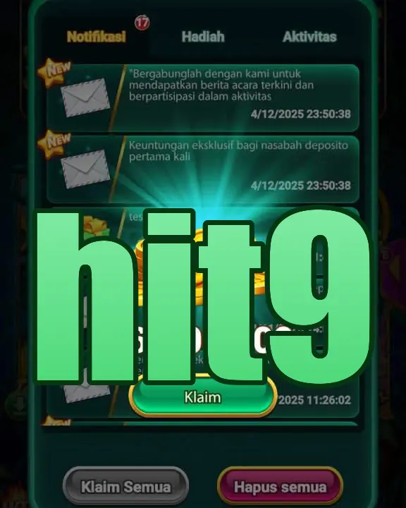 hit9 Masuk